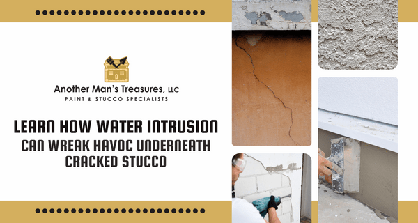 The Havoc Wreaked by Water Intrusion Underneath Cracked Stucco